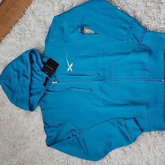 SpaceX design hoodie jacket blue XS (Kjk2)